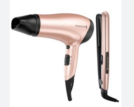 COMBO SECADOR D/CABELLO PLANCHA REMINGTON