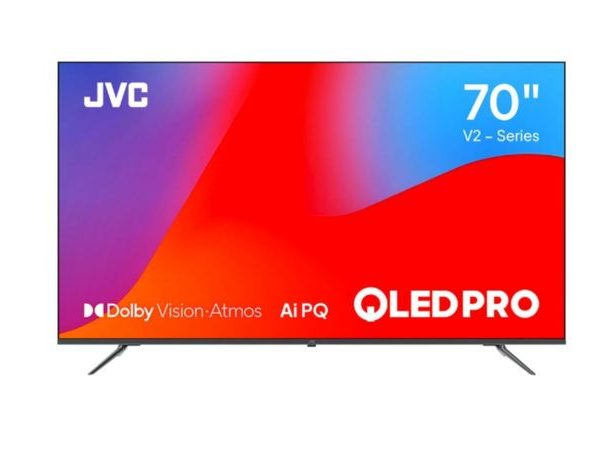 LED 70" SMART QLED 4K GOOGLE TV JVC