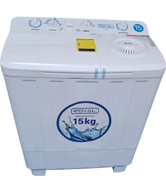 LAVADORA SEMI-A 15KG ROYAL