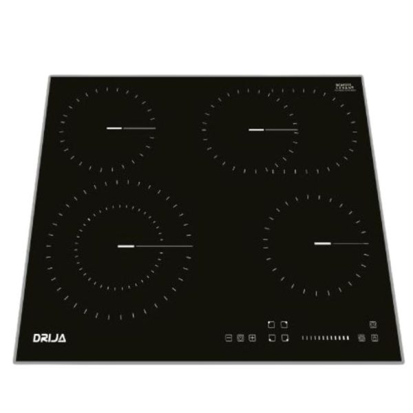 ESTUFA ELECTRICA VITRO NEGRA DRIJA