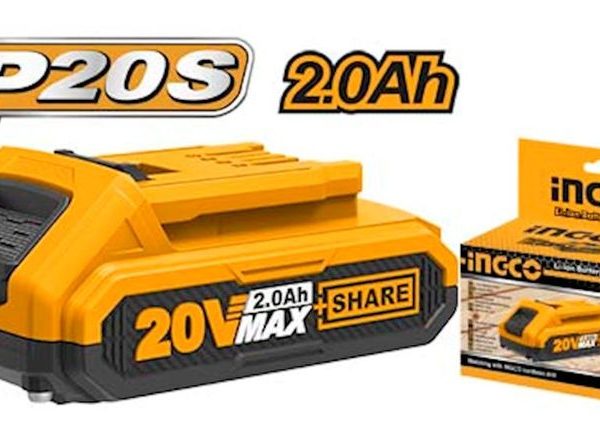 BATERÍA DE IONES DE LITIO 20V 2.0AH INGCO