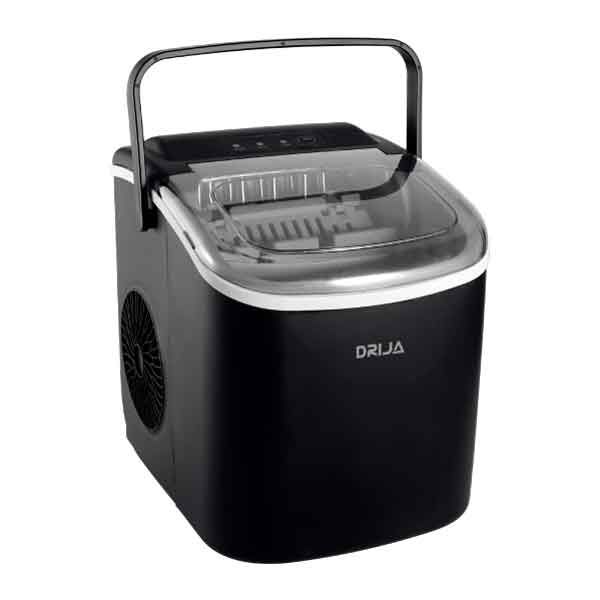 MAQUINA HACER HIELO 12K NEGRO DRIJA