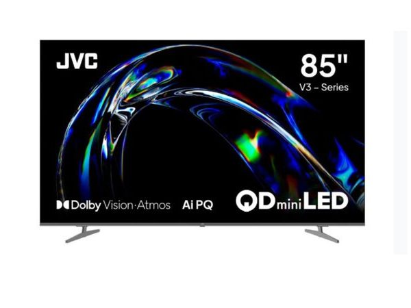 LED 85" SMART QLED 4K GOOGLE TV JVC