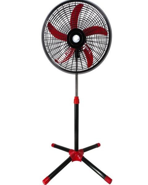 VENTILADOR 18" PEDESTAL ROJO ROYAL
