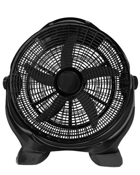 VENTILADOR TURBO 20" NEGRO ROYAL