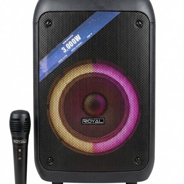 PARLANTE 40W BT USB FM MIC ROYAL