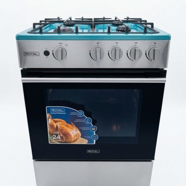 ESTUFA GAS 24" 4Q ROYAL