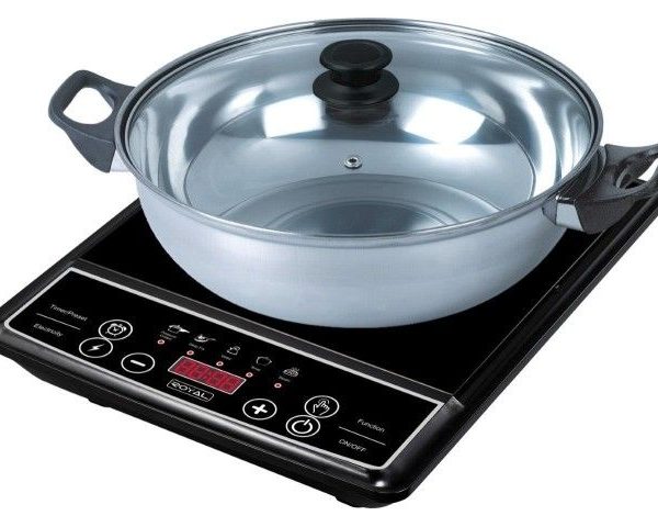 ESTUFA DE INDUCCION + SARTEN ROYAL