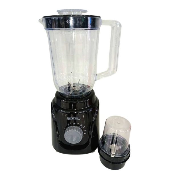 LICUADORA NEGRA 1.5L PLASTICO ROYAL