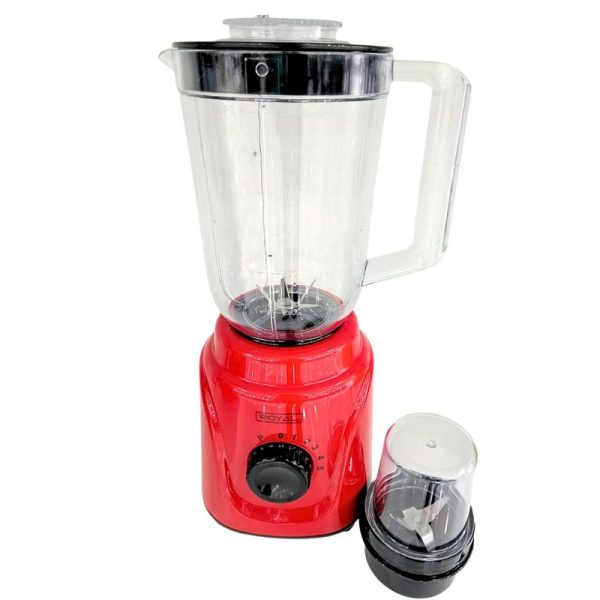 LICUADORA ROJO 1.5L PLASTICO ROYAL
