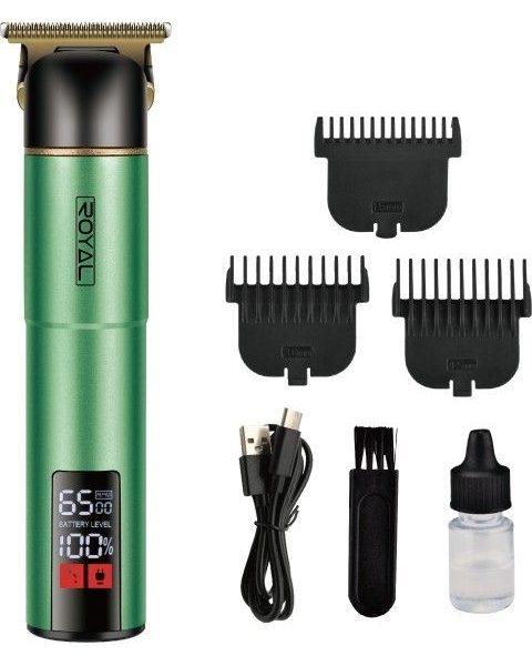 BARBERA RECARGABLE VERDE ROYAL