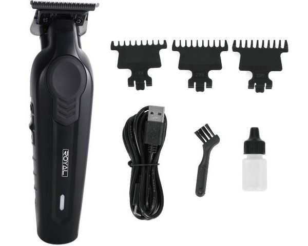 BARBERA RECARGABLE TIPO C NEGRO ROYAL