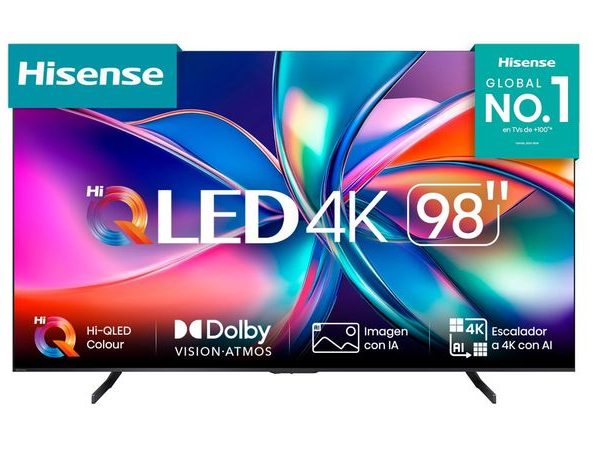 LED QLED 98" 4K GOOGLE HISENSE