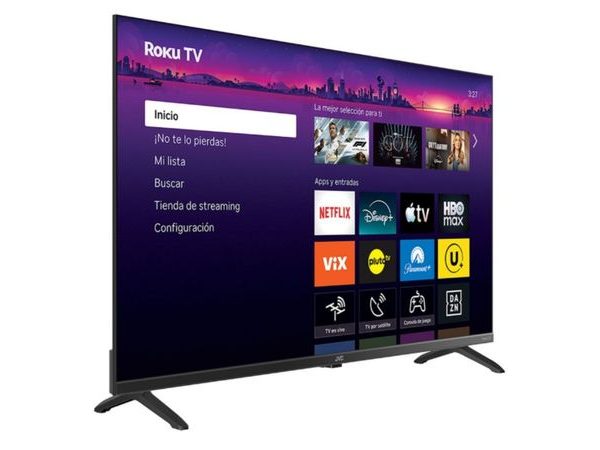 LED QLED 40" FHD ROKU TV JVC