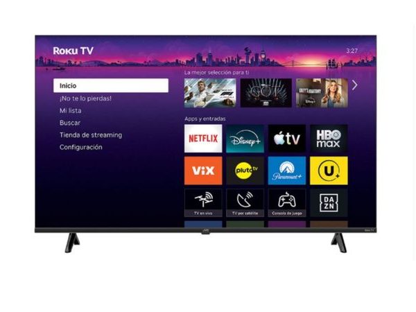 LED QLED 50" 4K UHD ROKU TV JVC
