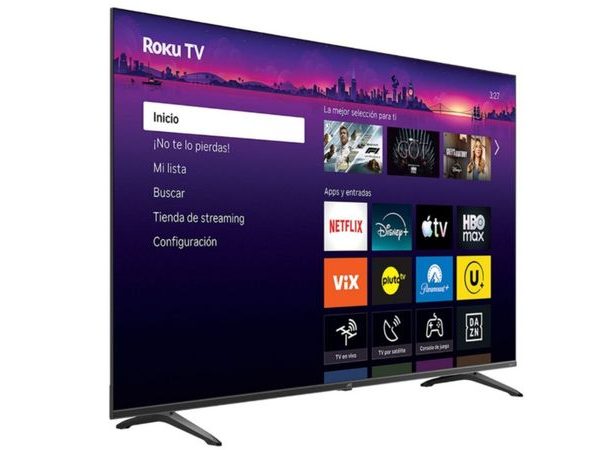 LED QLED 65" 4K UHD ROKU TV JVC