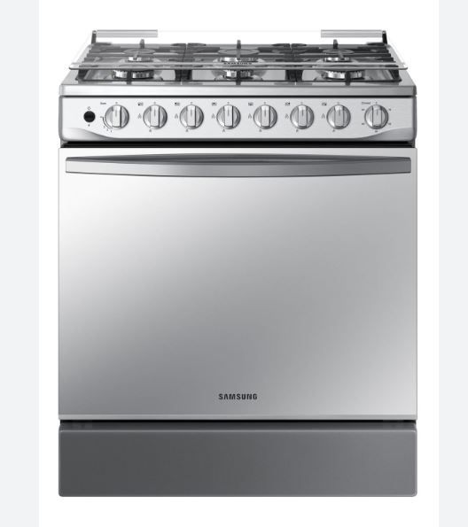 ESTUFA A GAS 30" 5 Q ESPEJO SAMSUNG
