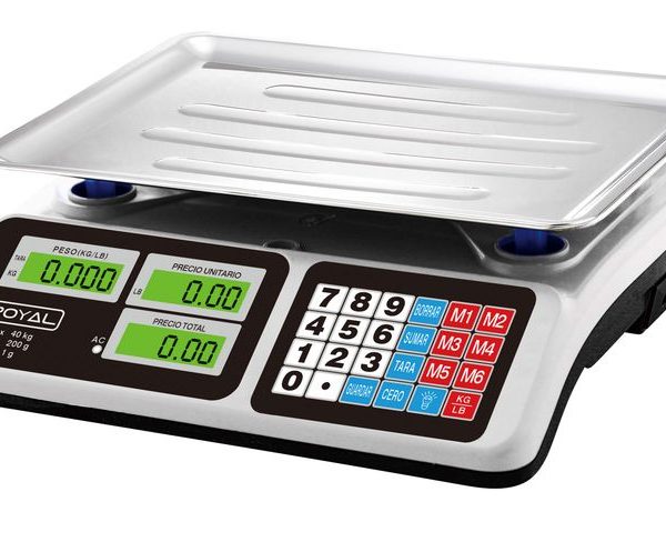 BASCULA D/ALIMENTOS ELECTRICA 40KG ROYAL