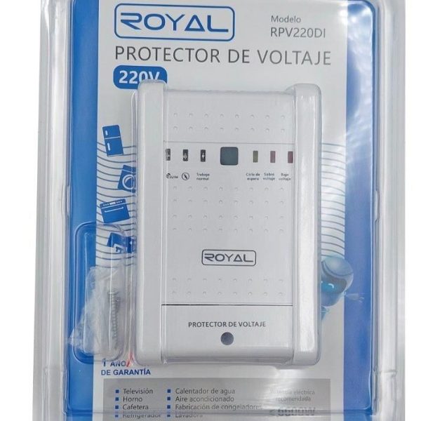 PROTECTOR DE VOLTAJE 220V DIRECTO ROYAL